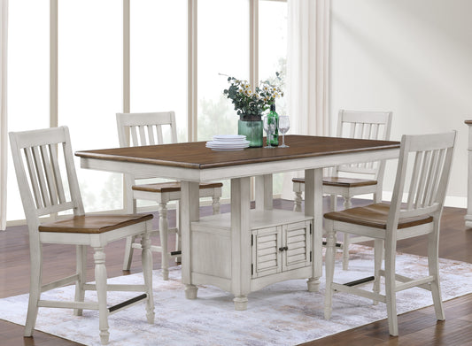 Rhett 5-Piece Counter Height Dining Set
