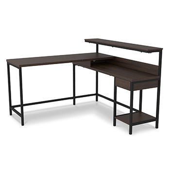 L-DESK WITH STORAGE