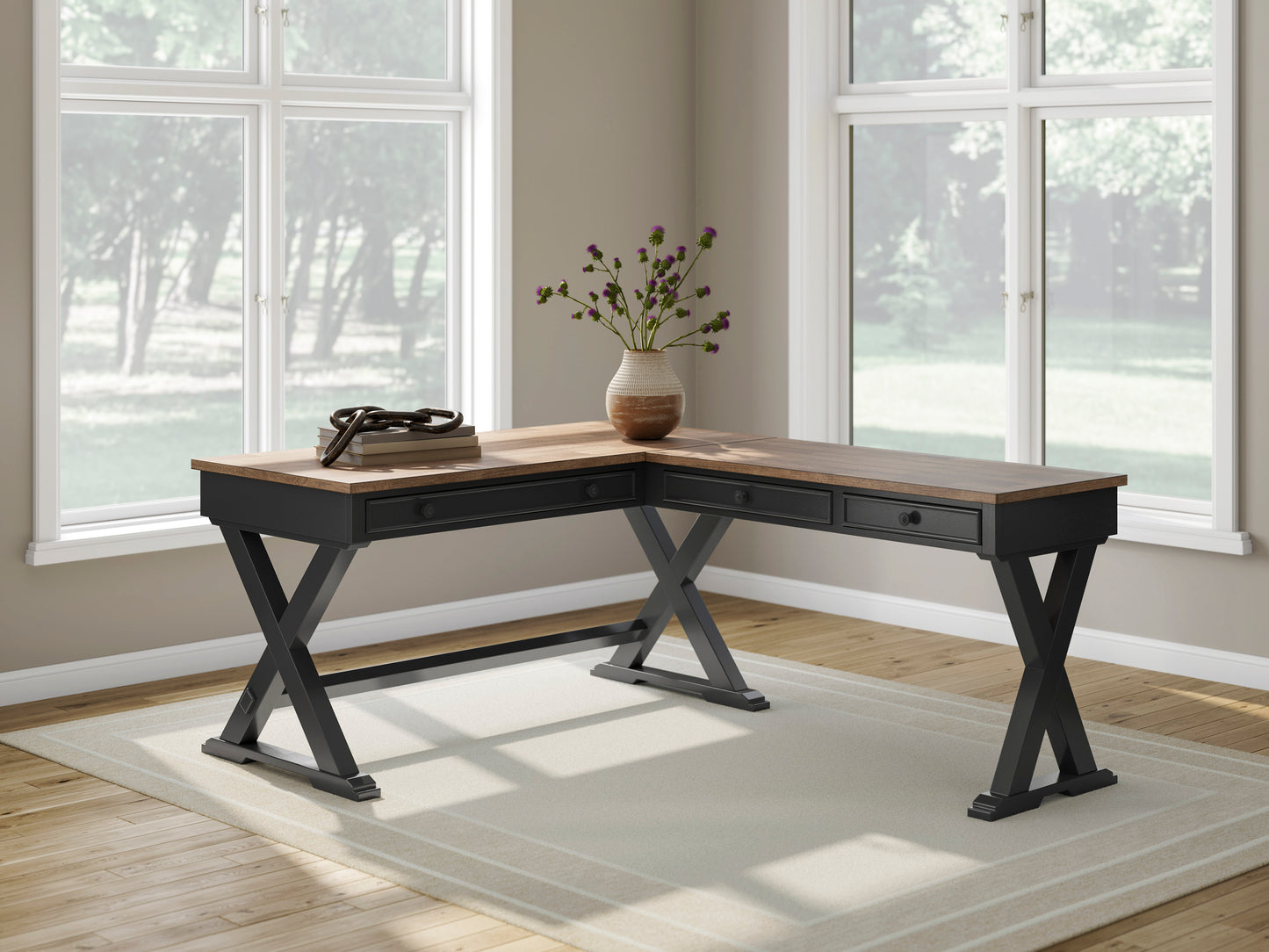 Wildenauer Home Office L-Shaped Desk