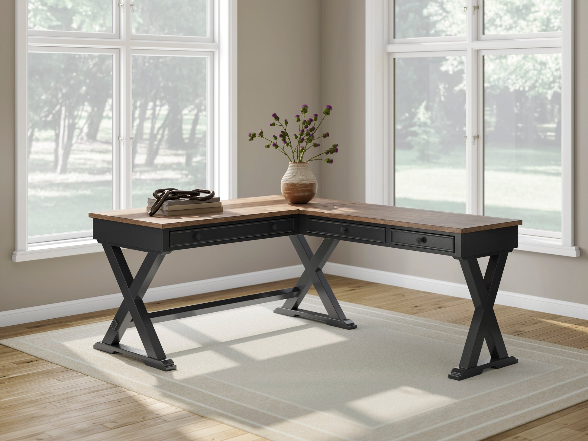 Wildenauer Home Office L-Shaped Desk