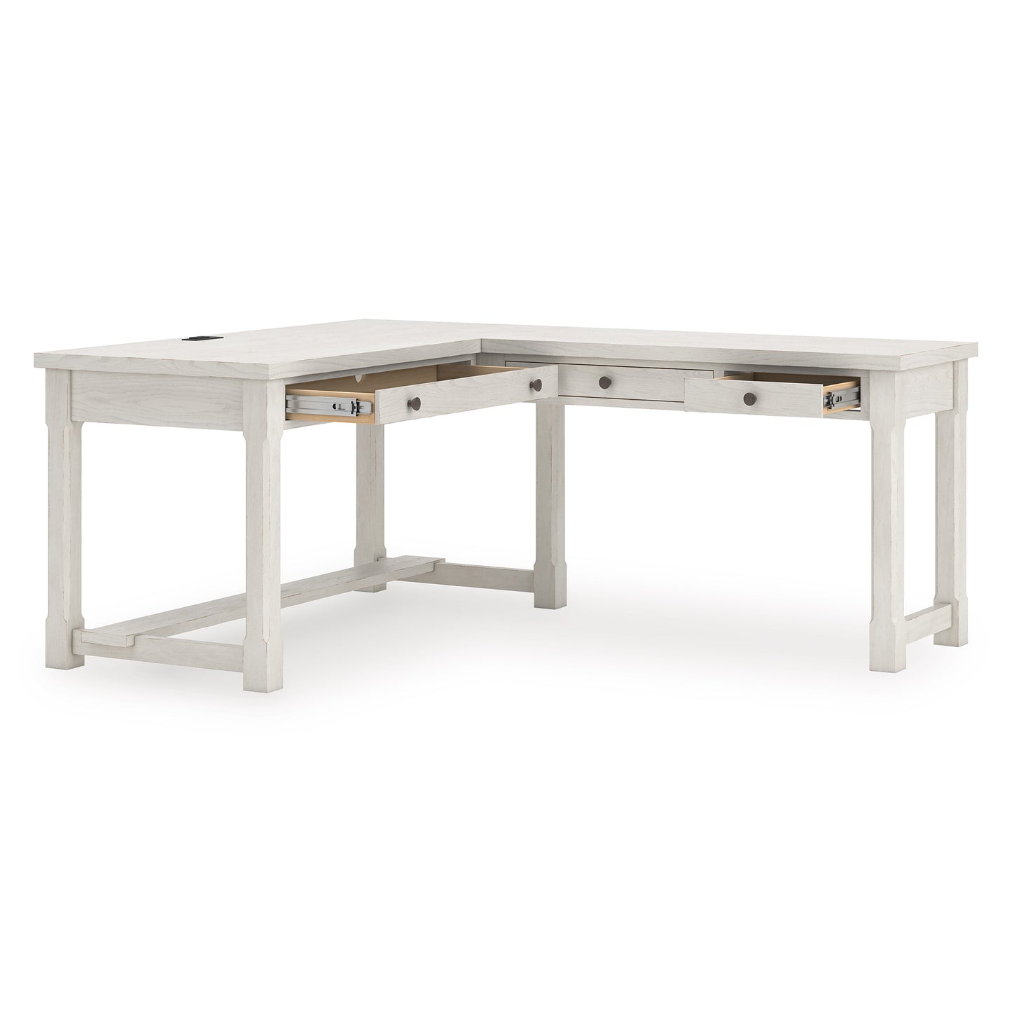 Robbinsdale L-Shaped Home Office Desk