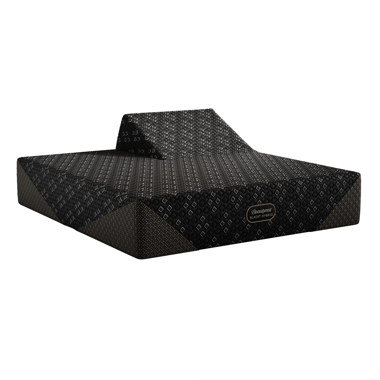 Beautyrest Black Series 3 XCS Medium Mattress and X7 Adjustable Base with Independent Sleep Technology
