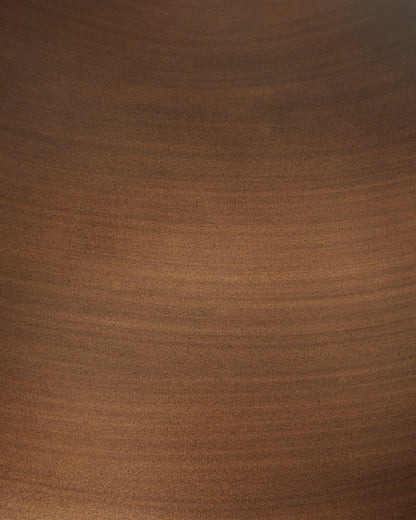 Copper metal finish close-up with smooth brushed texture