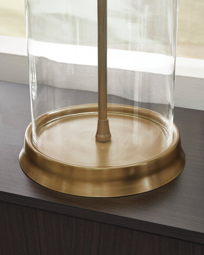 Ashley Gizeh Glass Table Lamp