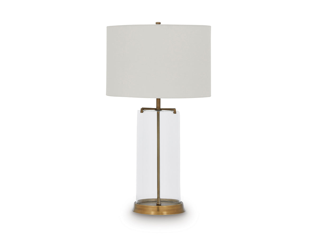 Ashley Gizeh Glass Table Lamp