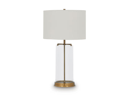 Ashley Gizeh Glass Table Lamp