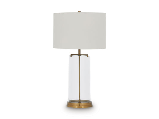 Ashley Gizeh Glass Table Lamp