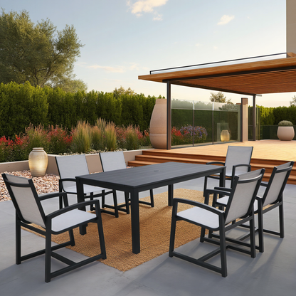 Laguna Slat Top Outdoor Dining Table