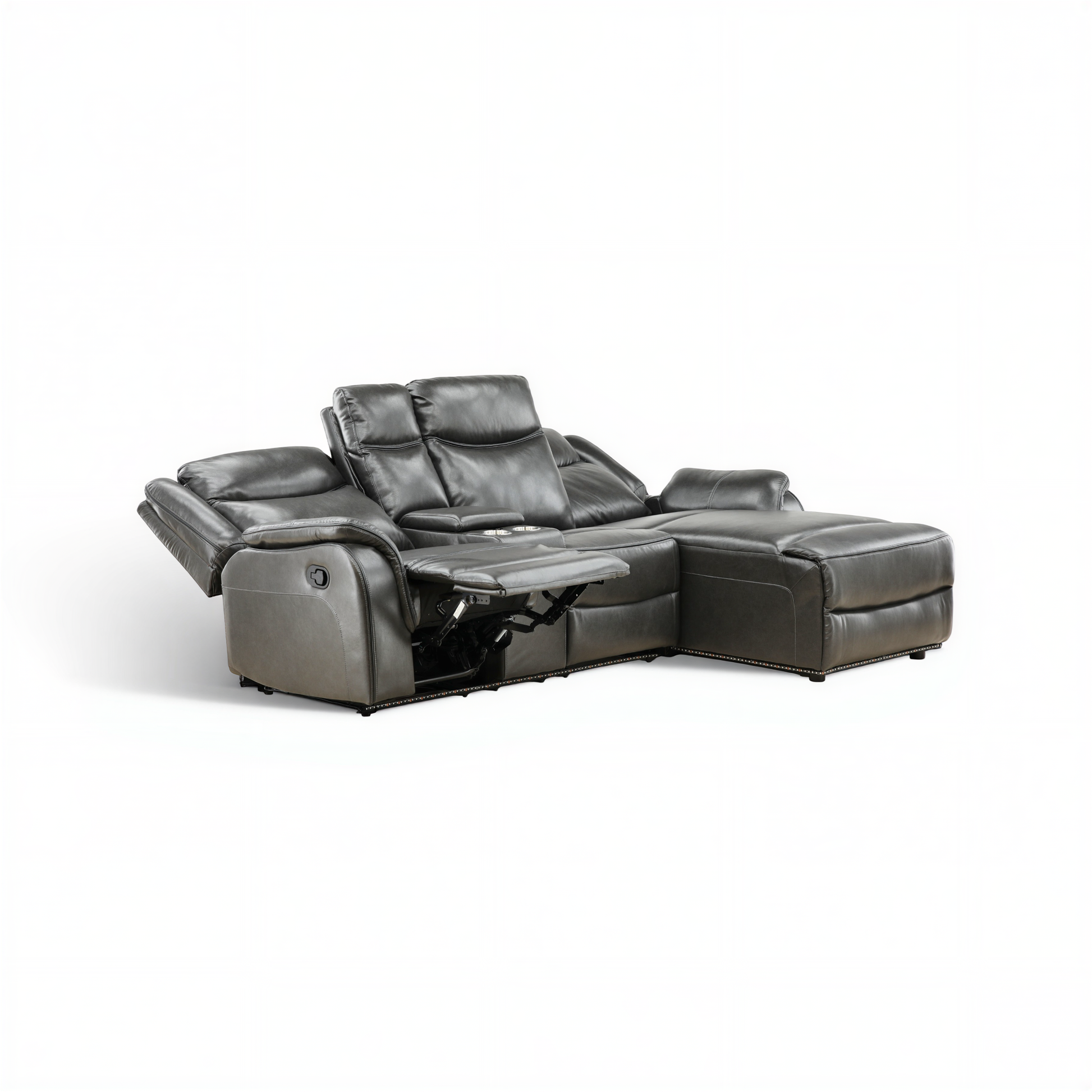 Renzo 2-Piece Reclining Sectional