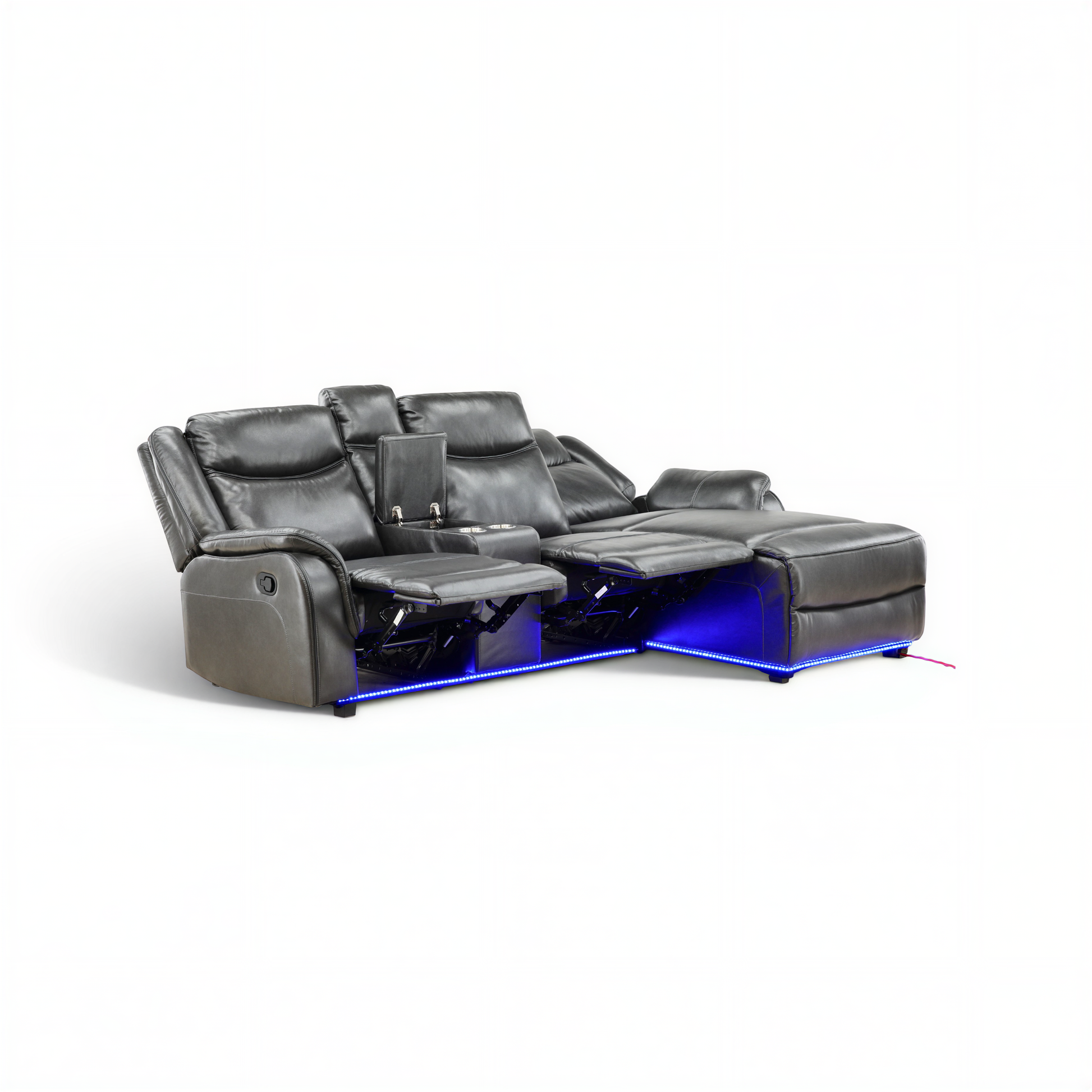 Renzo 2-Piece Reclining Sectional