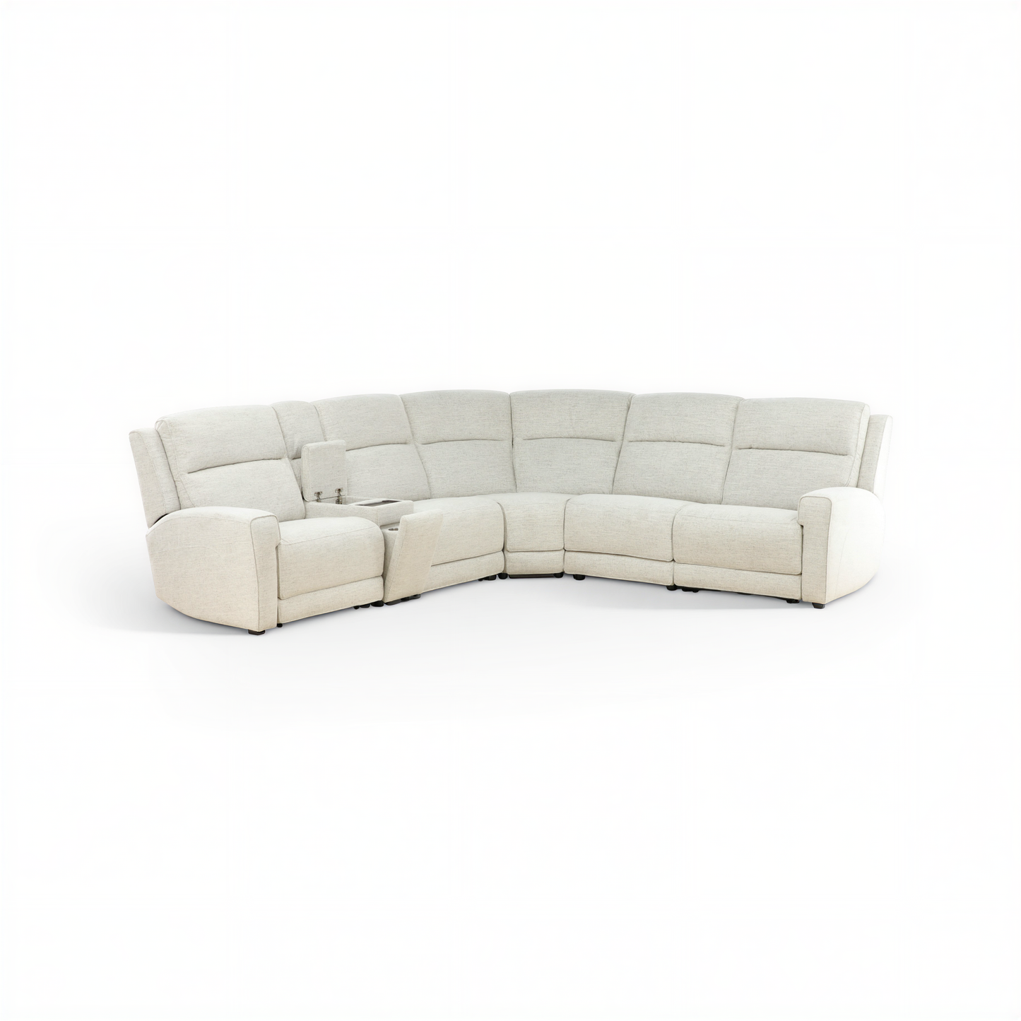 Flexsteel Draven 6-Piece Power Reclining Sectional