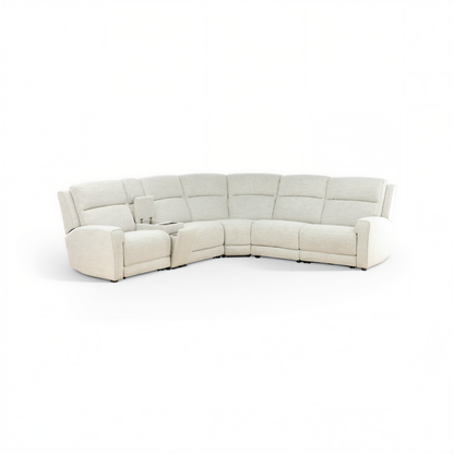 Flexsteel Draven 6-Piece Power Reclining Sectional