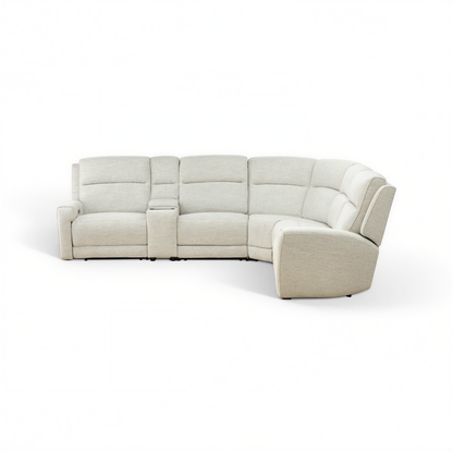 Flexsteel Draven 6-Piece Power Reclining Sectional