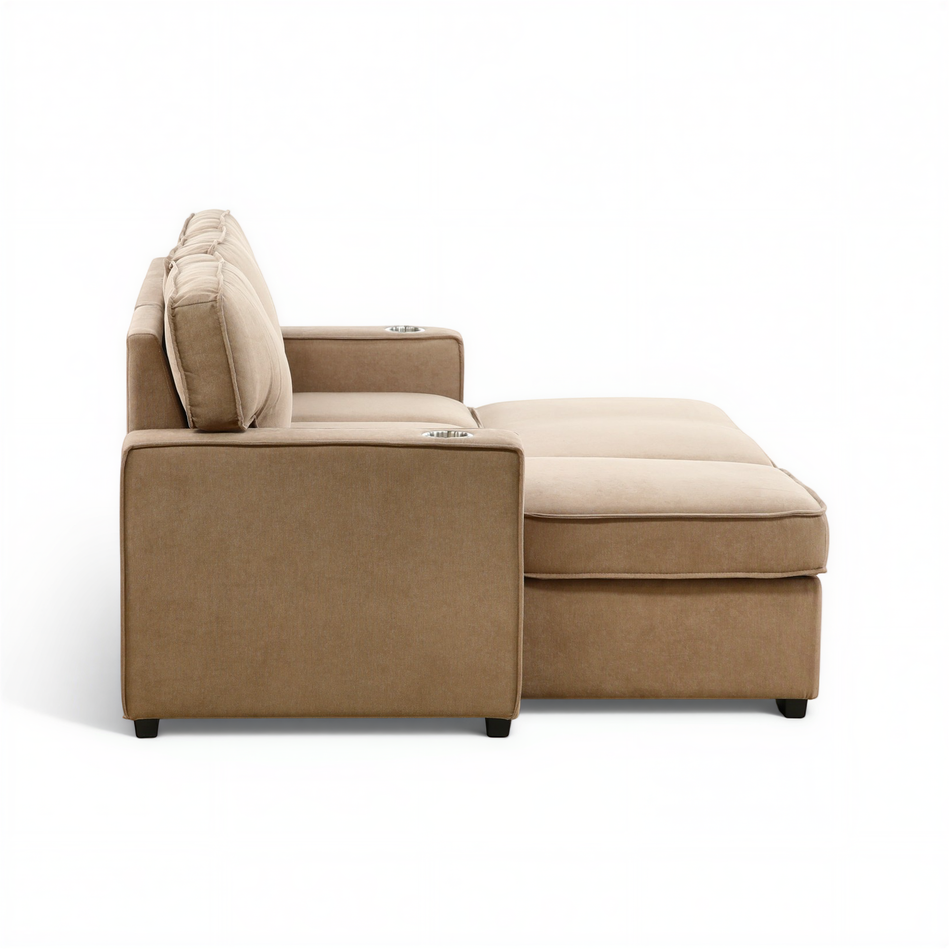 Finn 2-Piece Sofa Chaise with Pullout