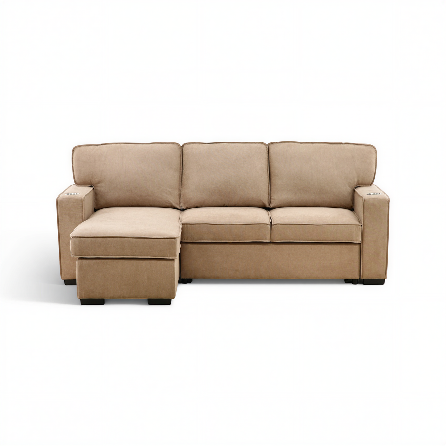 Finn 2-Piece Sofa Chaise with Pullout