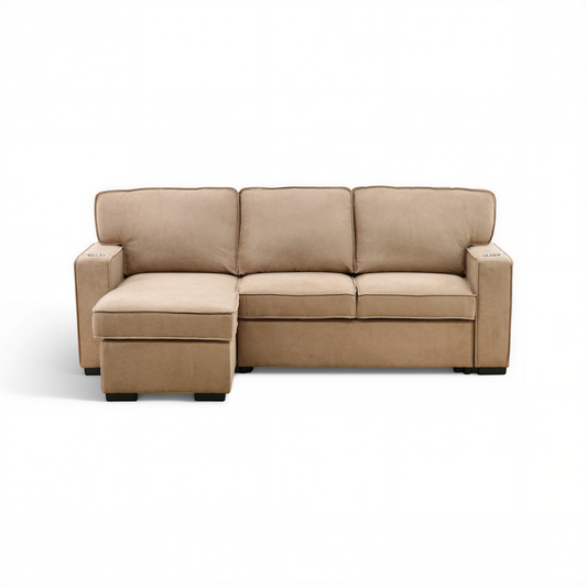 Finn 2-Piece Sofa Chaise with Pullout