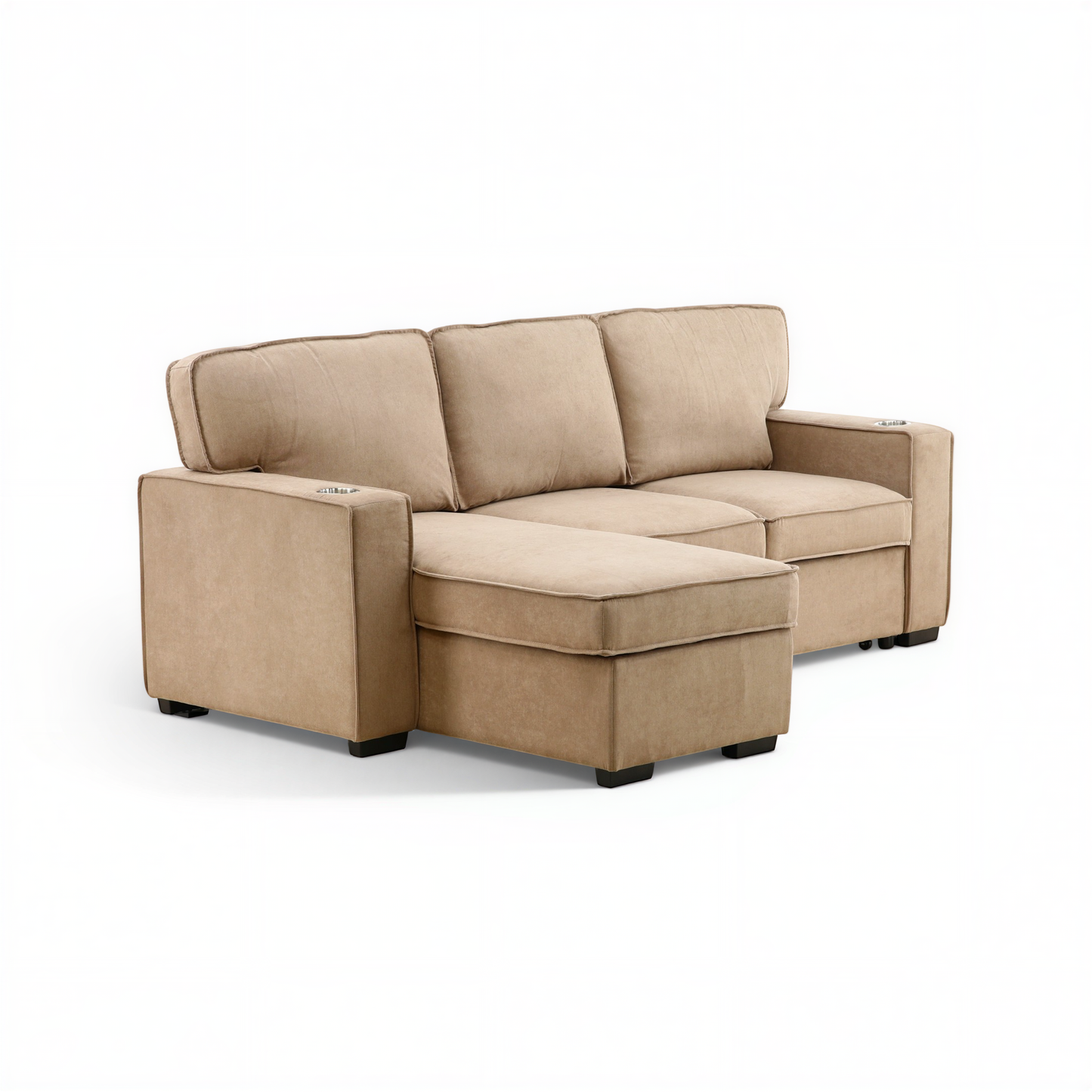 Finn 2-Piece Sofa Chaise with Pullout