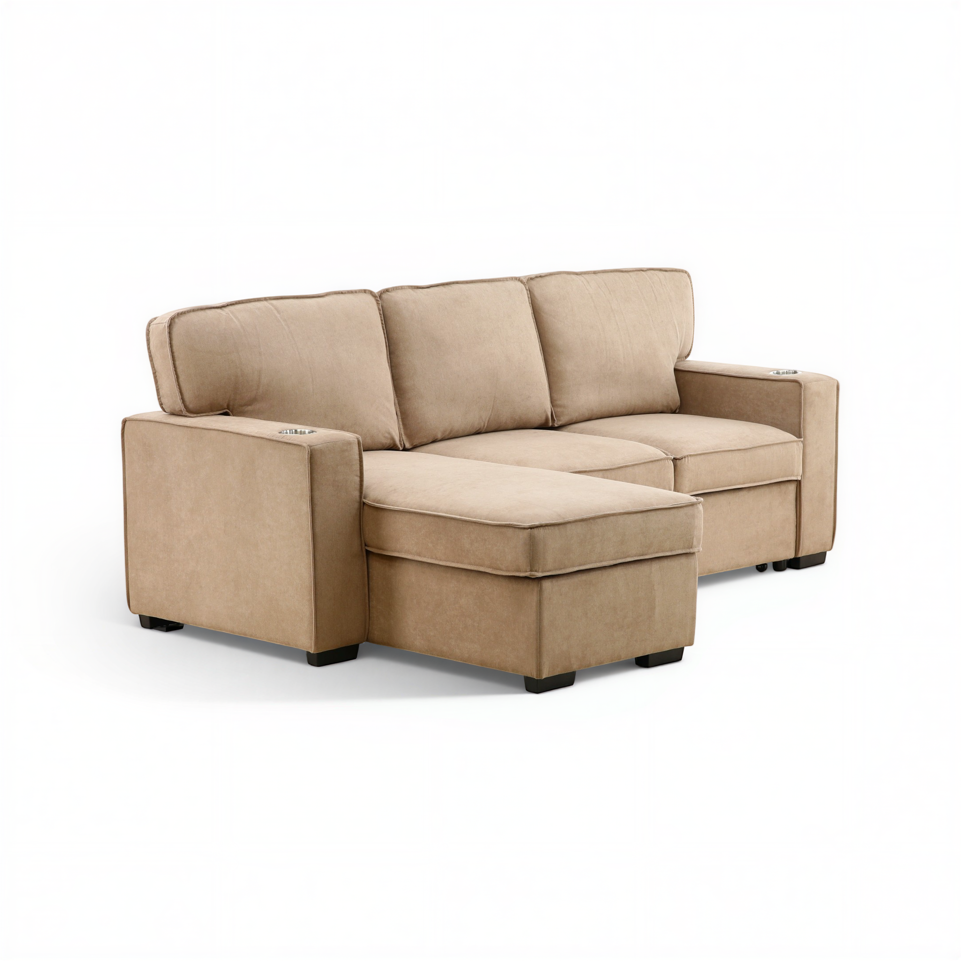 Finn 2-Piece Sofa Chaise with Pullout