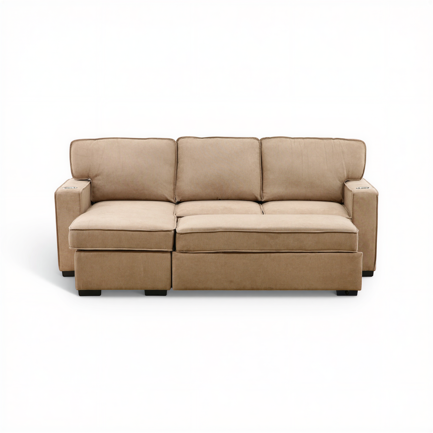 Finn 2-Piece Sofa Chaise with Pullout