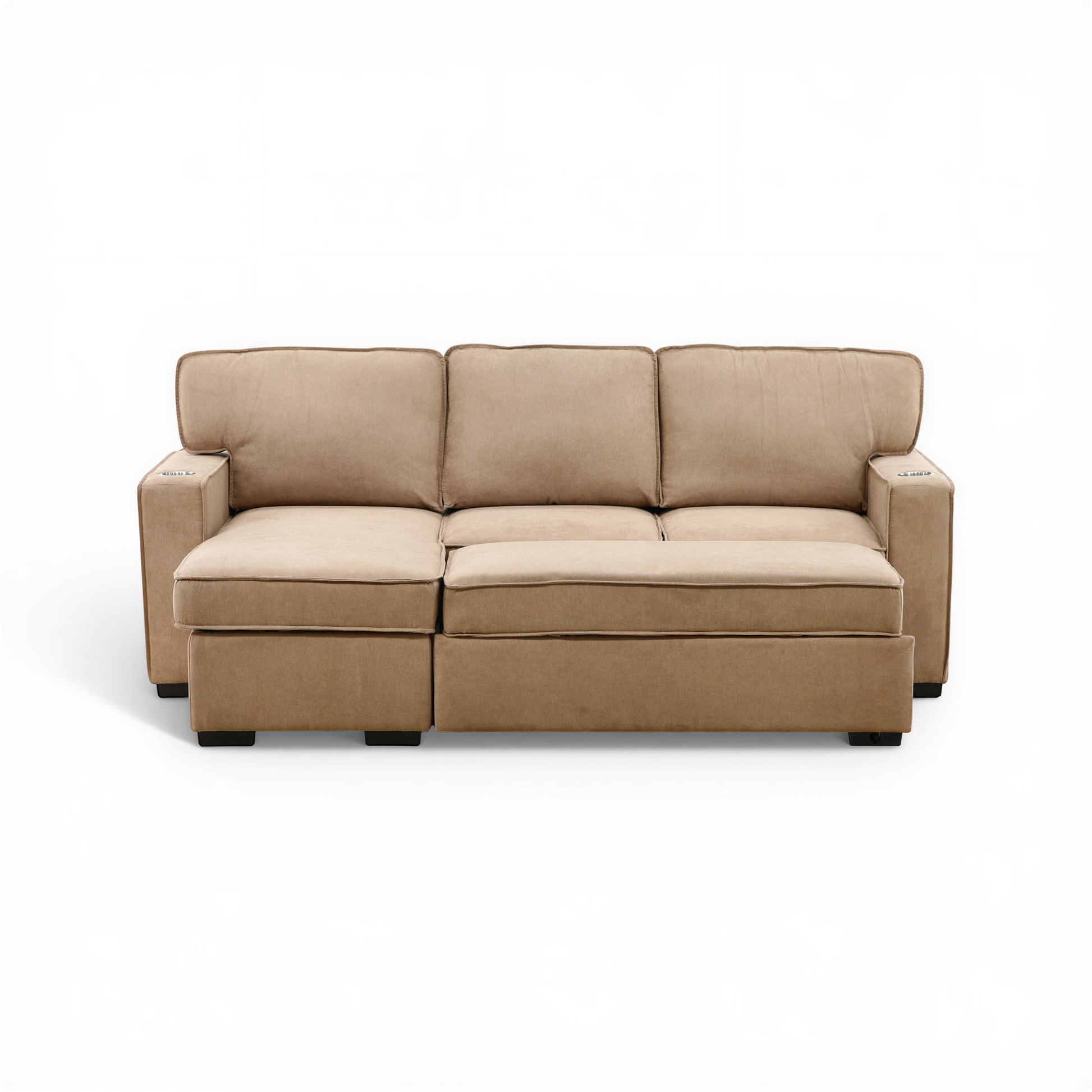 Finn 2-Piece Sofa Chaise with Pullout