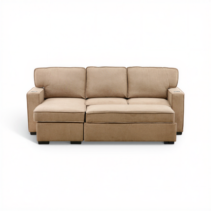 Finn 2-Piece Sofa Chaise with Pullout