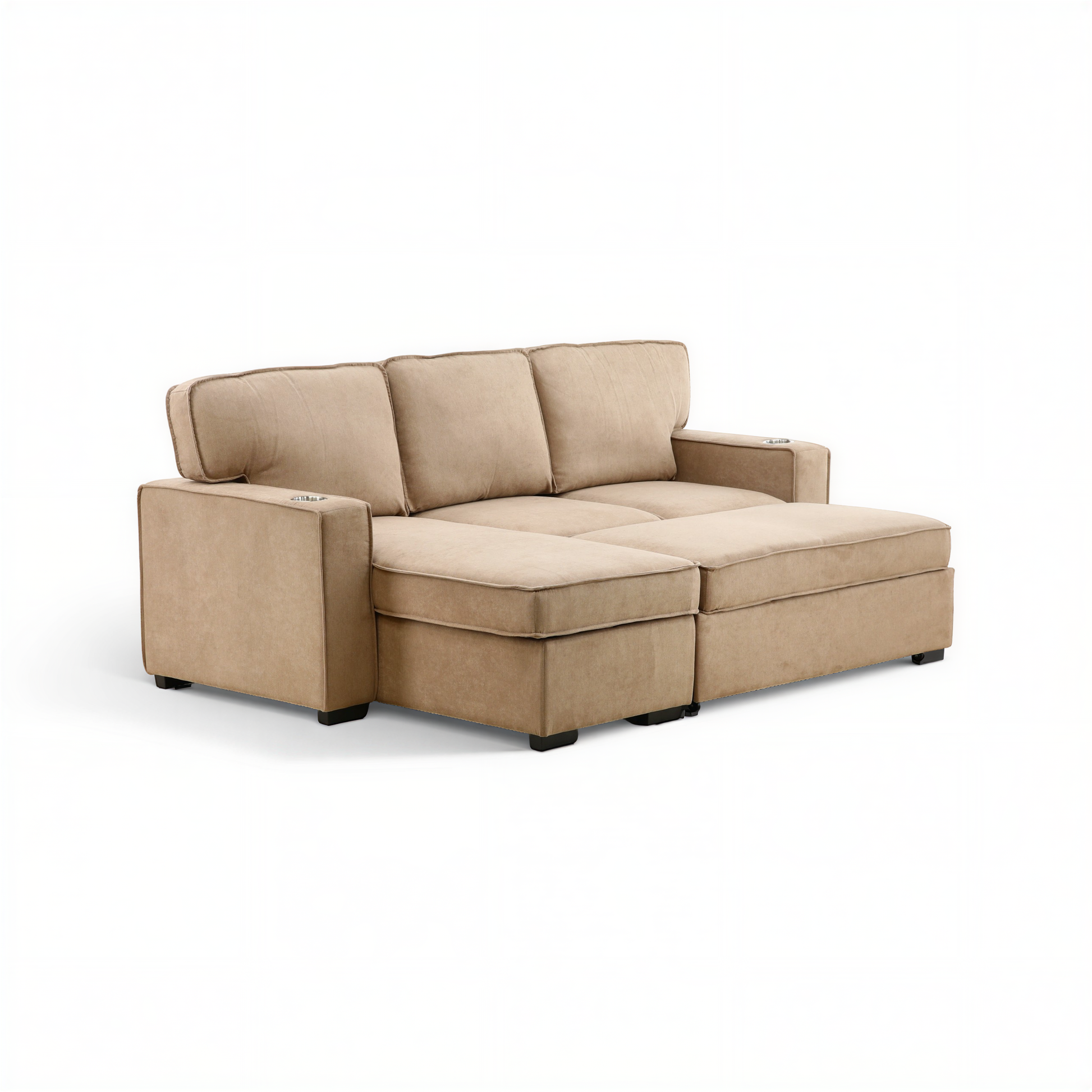 Finn 2-Piece Sofa Chaise with Pullout