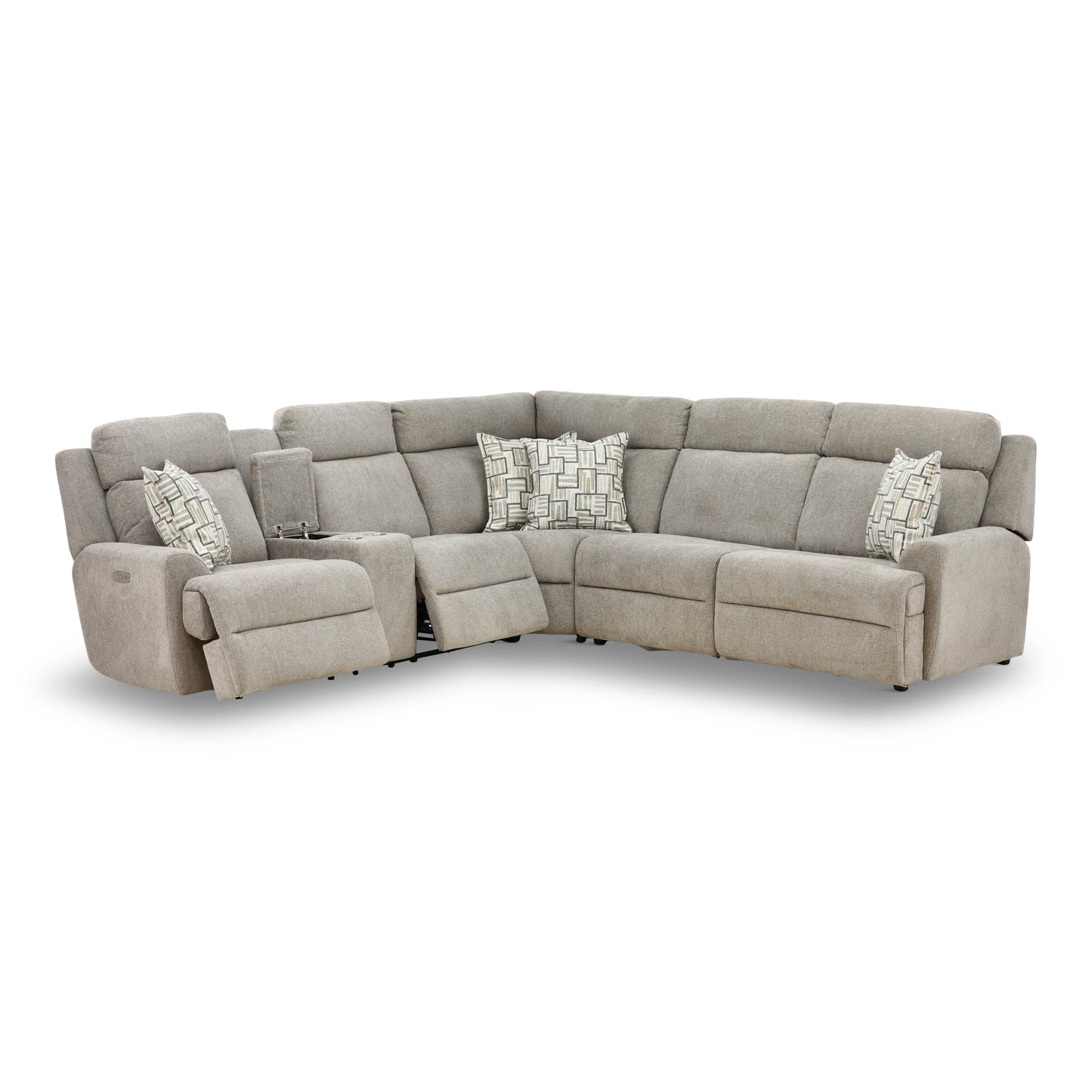 Regie 3-Piece Power Reclining Sleeper Sectional