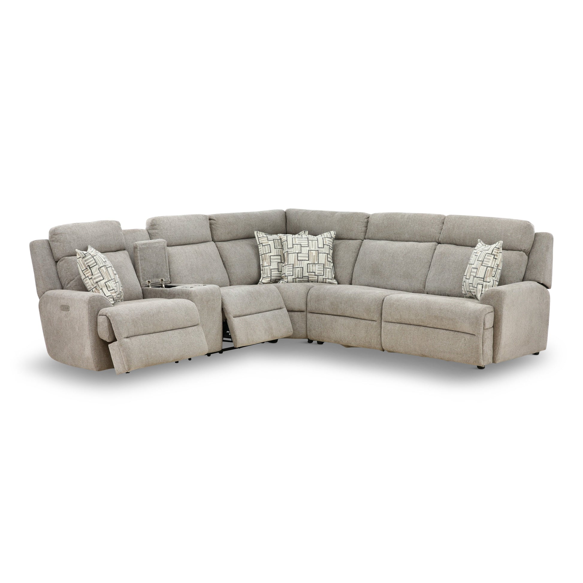 Regie 3-Piece Power Reclining Sleeper Sectional
