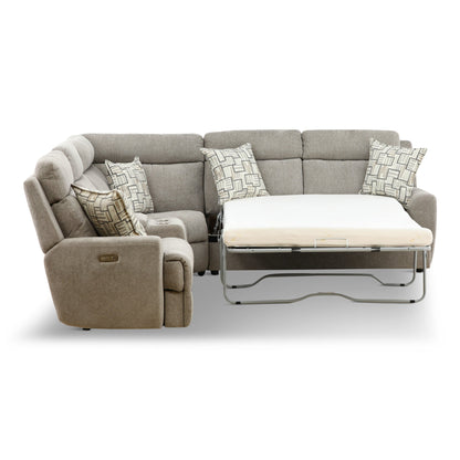 Regie 3-Piece Power Reclining Sleeper Sectional
