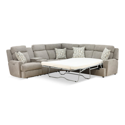 Regie 3-Piece Power Reclining Sleeper Sectional