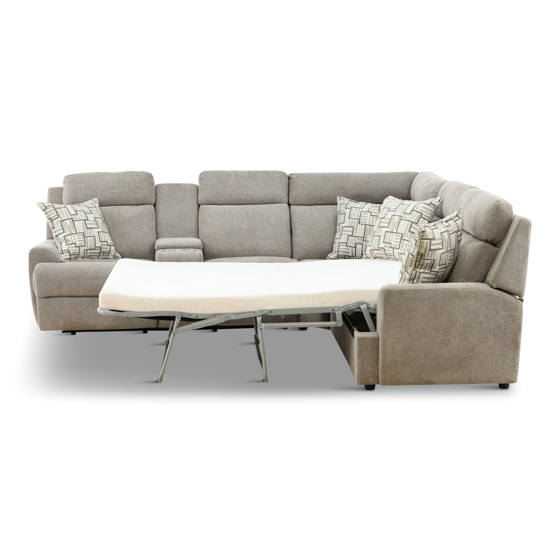 Regie 3-Piece Power Reclining Sleeper Sectional