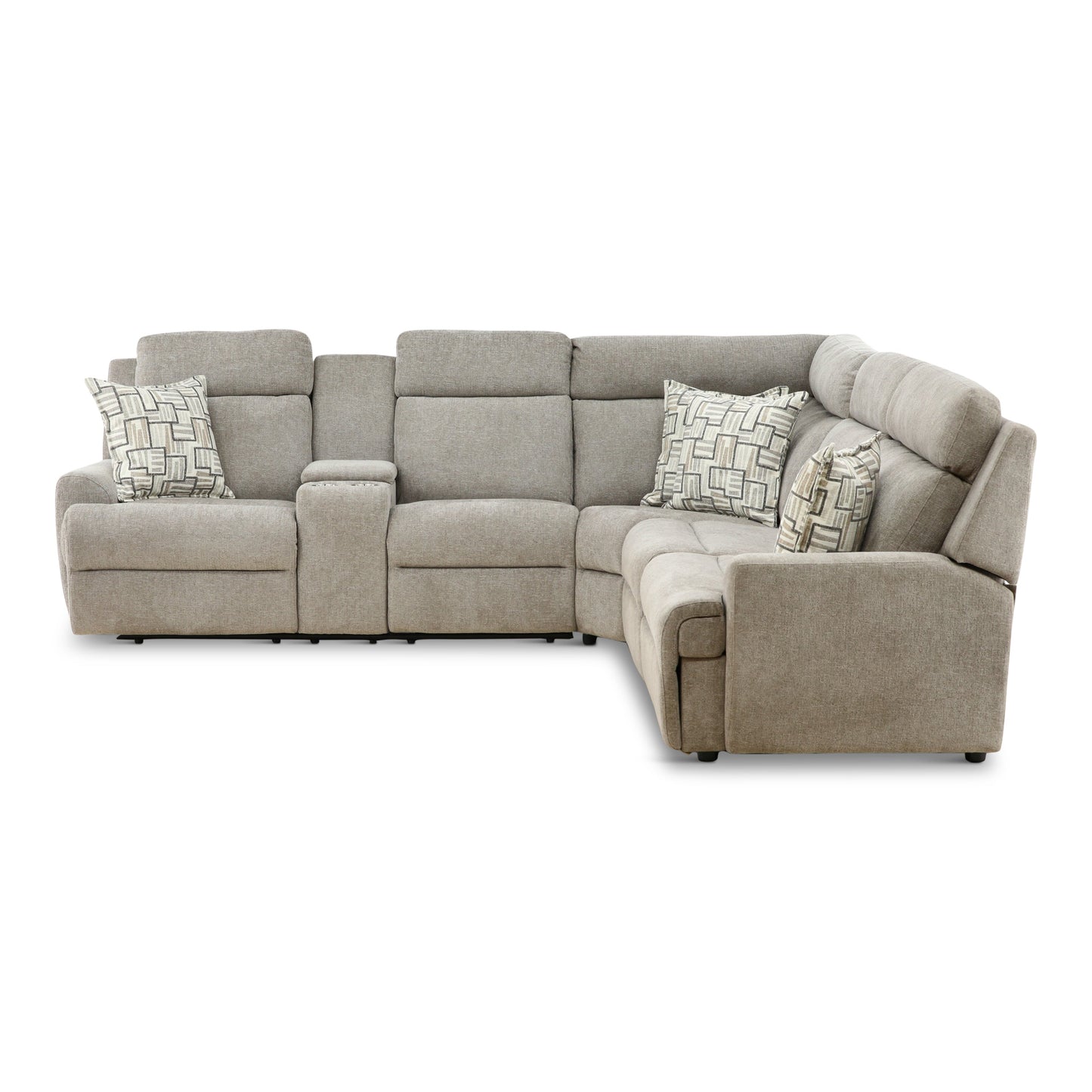 Regie 3-Piece Power Reclining Sleeper Sectional