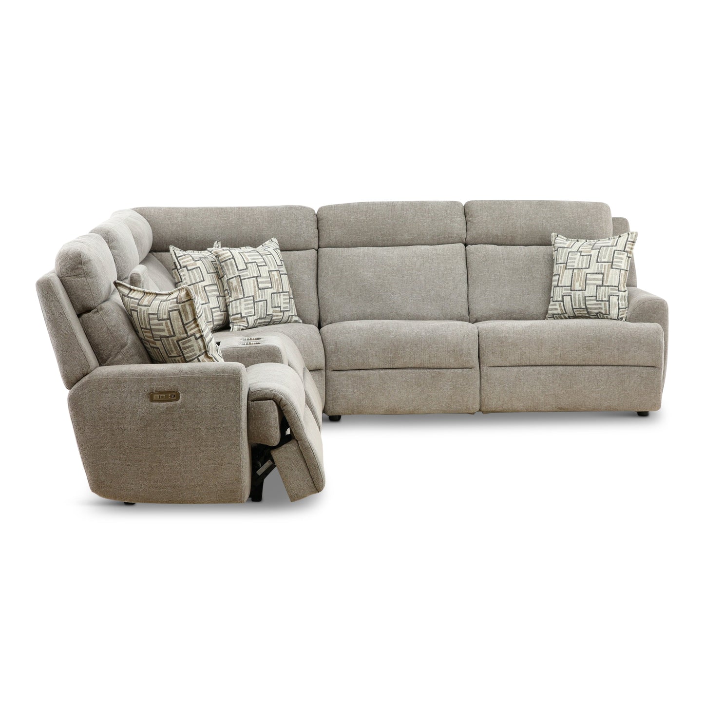 Regie 3-Piece Power Reclining Sleeper Sectional