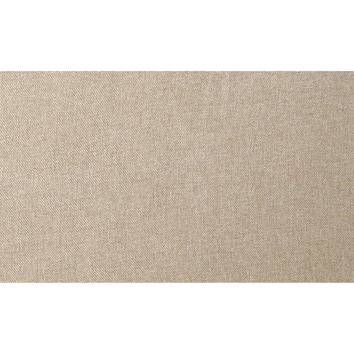 Close-up of light beige upholstery fabric texture with fine woven detail