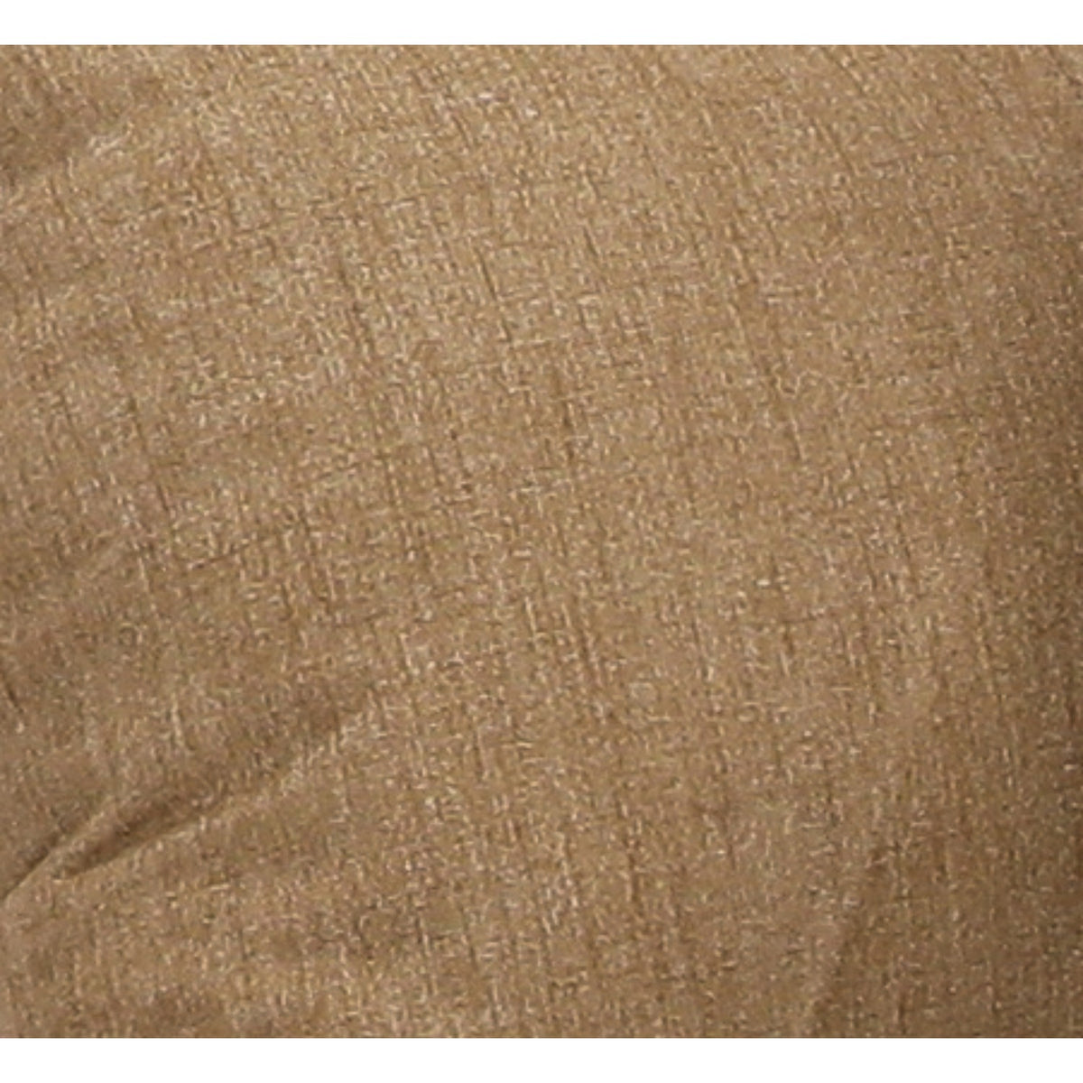 Close-up of tan upholstery fabric texture with fine woven detail