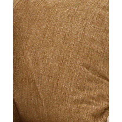 Close-up of tan textured upholstery fabric with visible weave