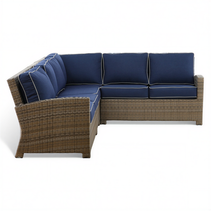 Cabo 4-Piece Outdoor Patio Sectional