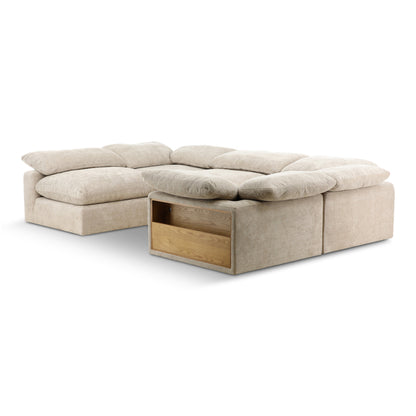 Lela 5-Piece Sectional with Storage