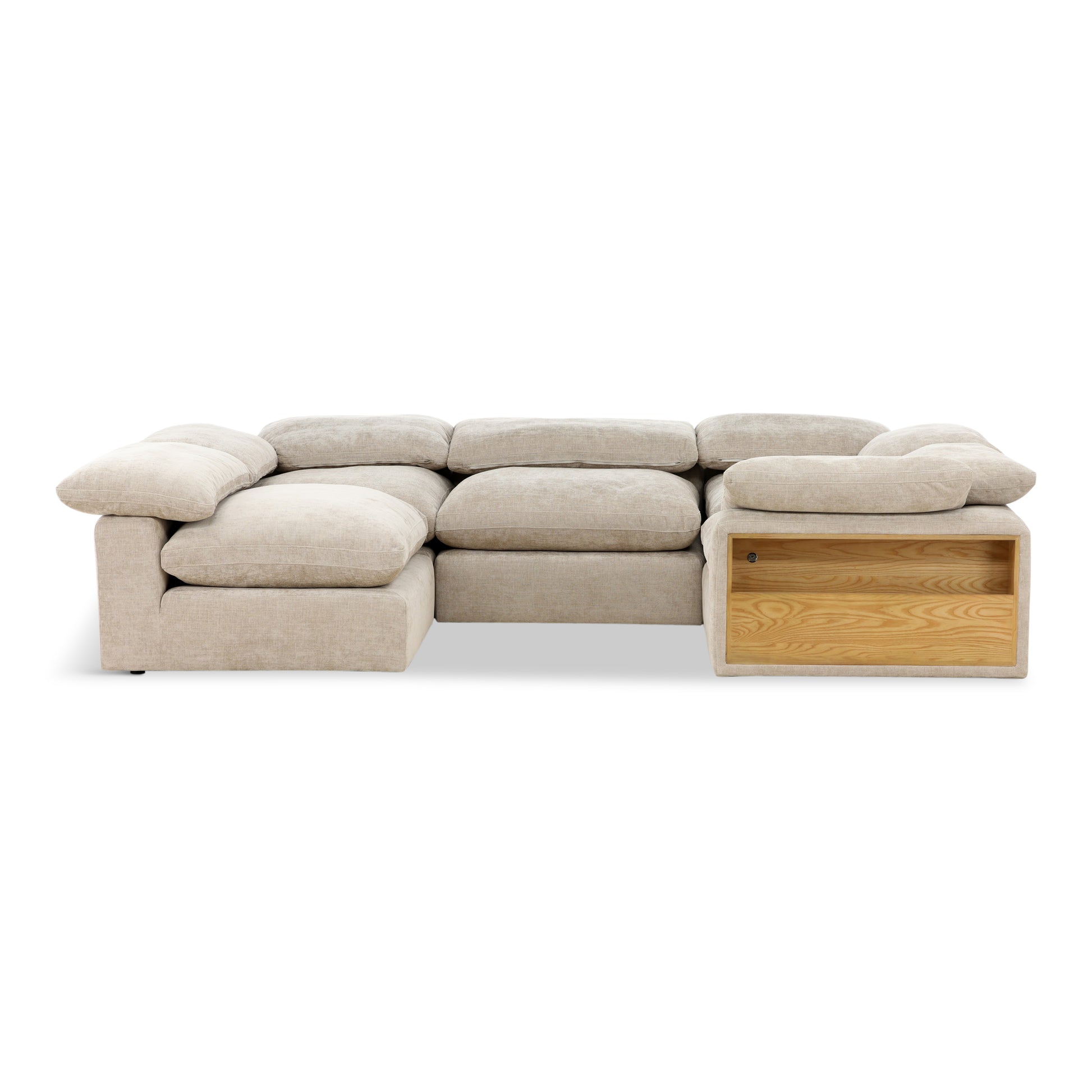 Lela 5-Piece Sectional with Storage