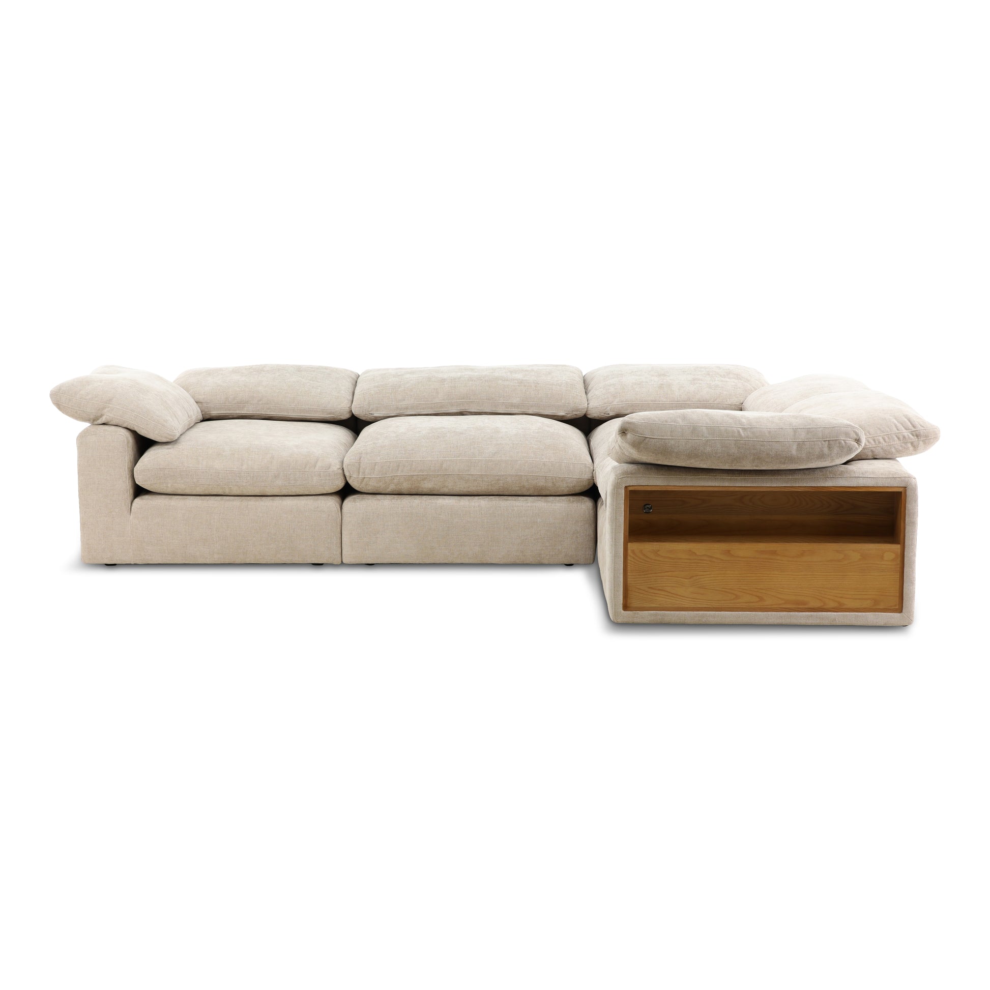 Lela 4-Piece Sectional with Storage