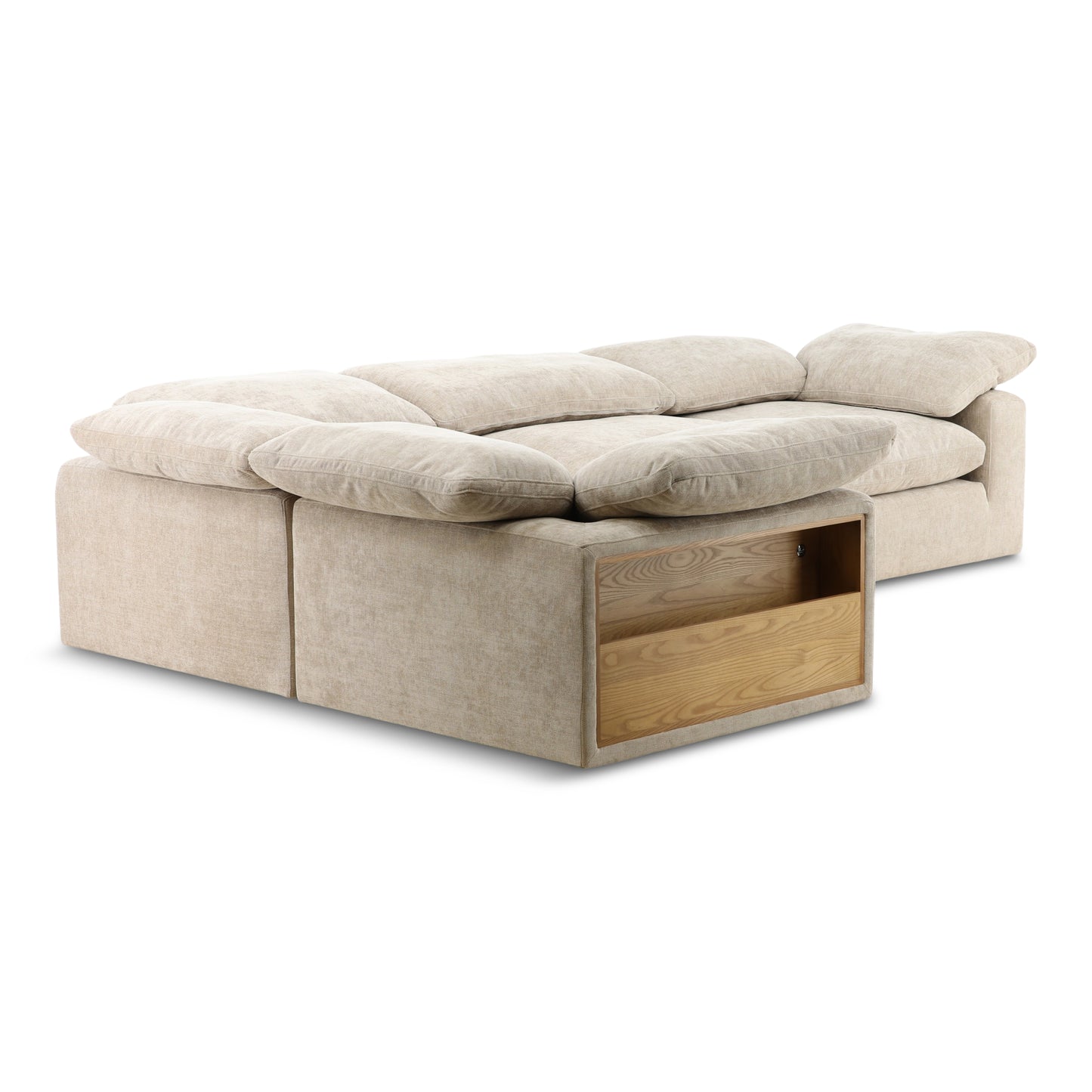 Lela 4-Piece Sectional with Storage