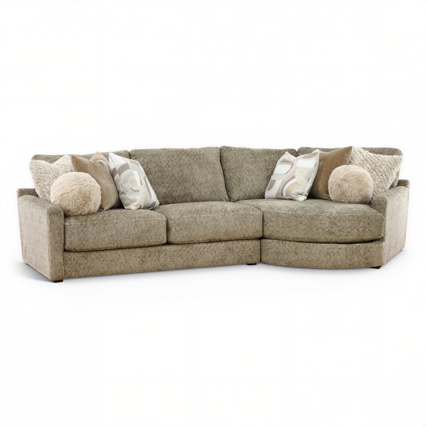 Warner 3-Piece Left-Facing Sofa Sectional
