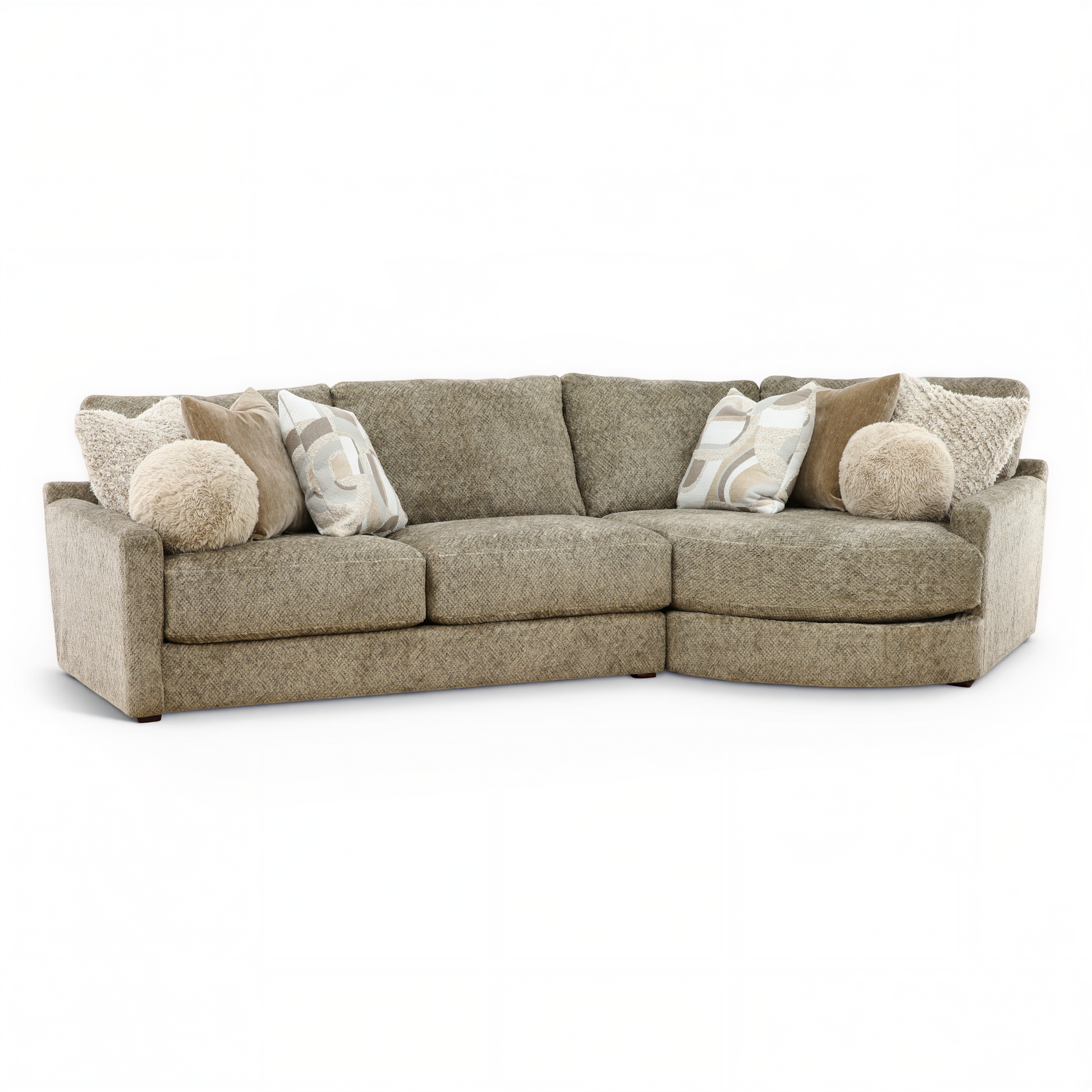 Warner 3-Piece Left-Facing Sofa Sectional