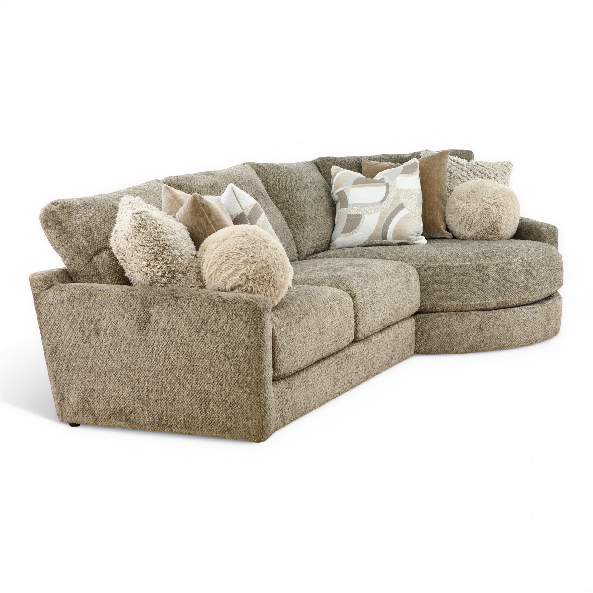 Warner 3-Piece Left-Facing Sofa Sectional
