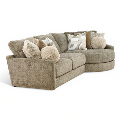 Warner 3-Piece Left-Facing Sofa Sectional
