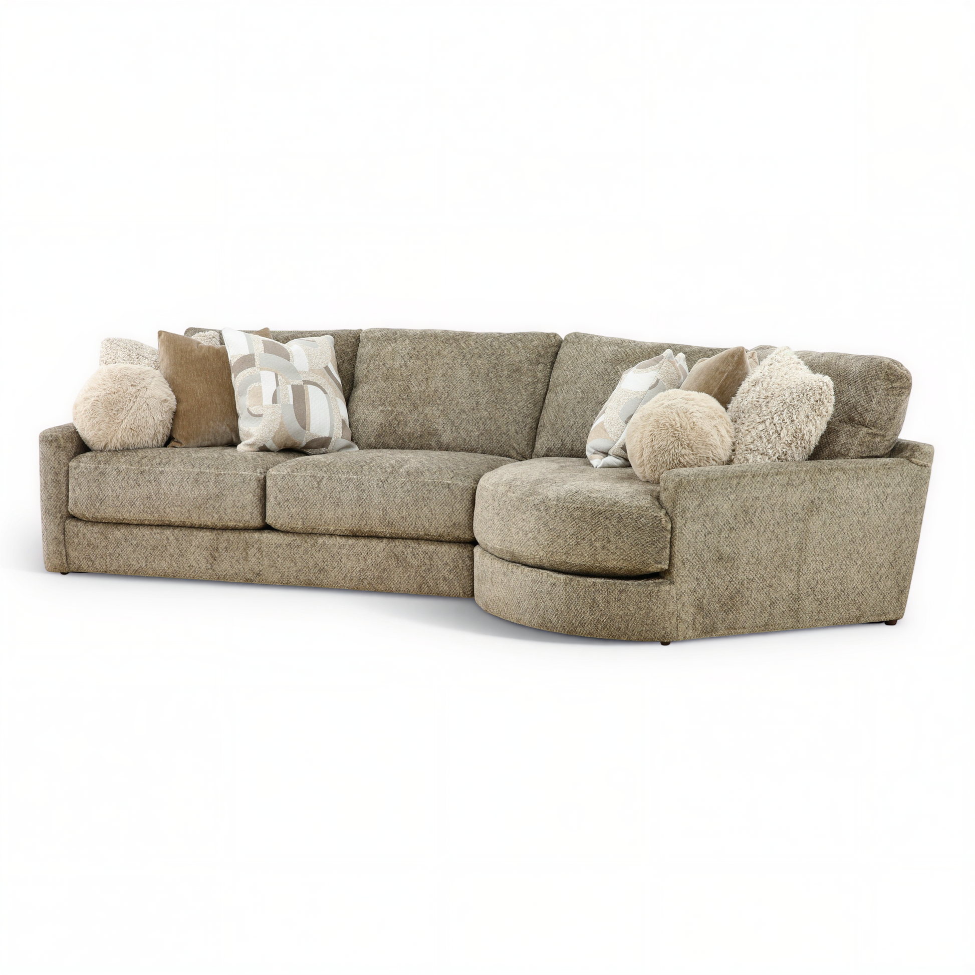 Warner 3-Piece Left-Facing Sofa Sectional