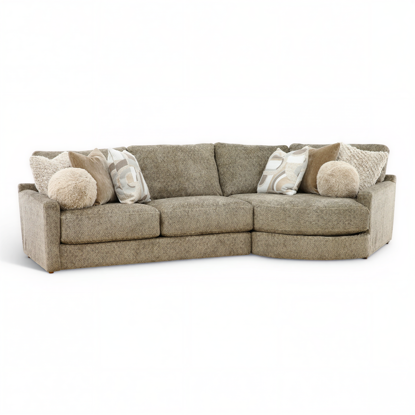 Warner 3-Piece Left-Facing Sofa Sectional