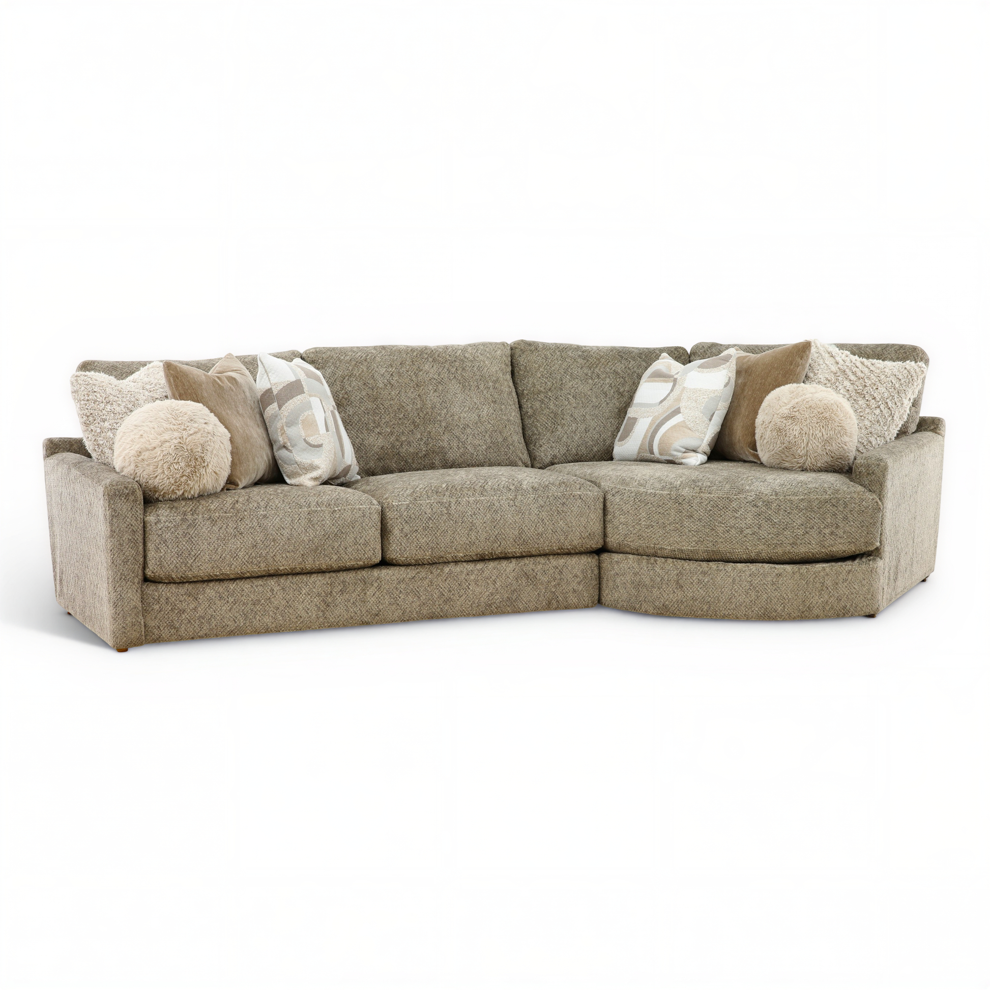 Warner 3-Piece Left-Facing Sofa Sectional