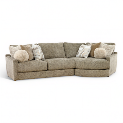 Warner 3-Piece Left-Facing Sofa Sectional