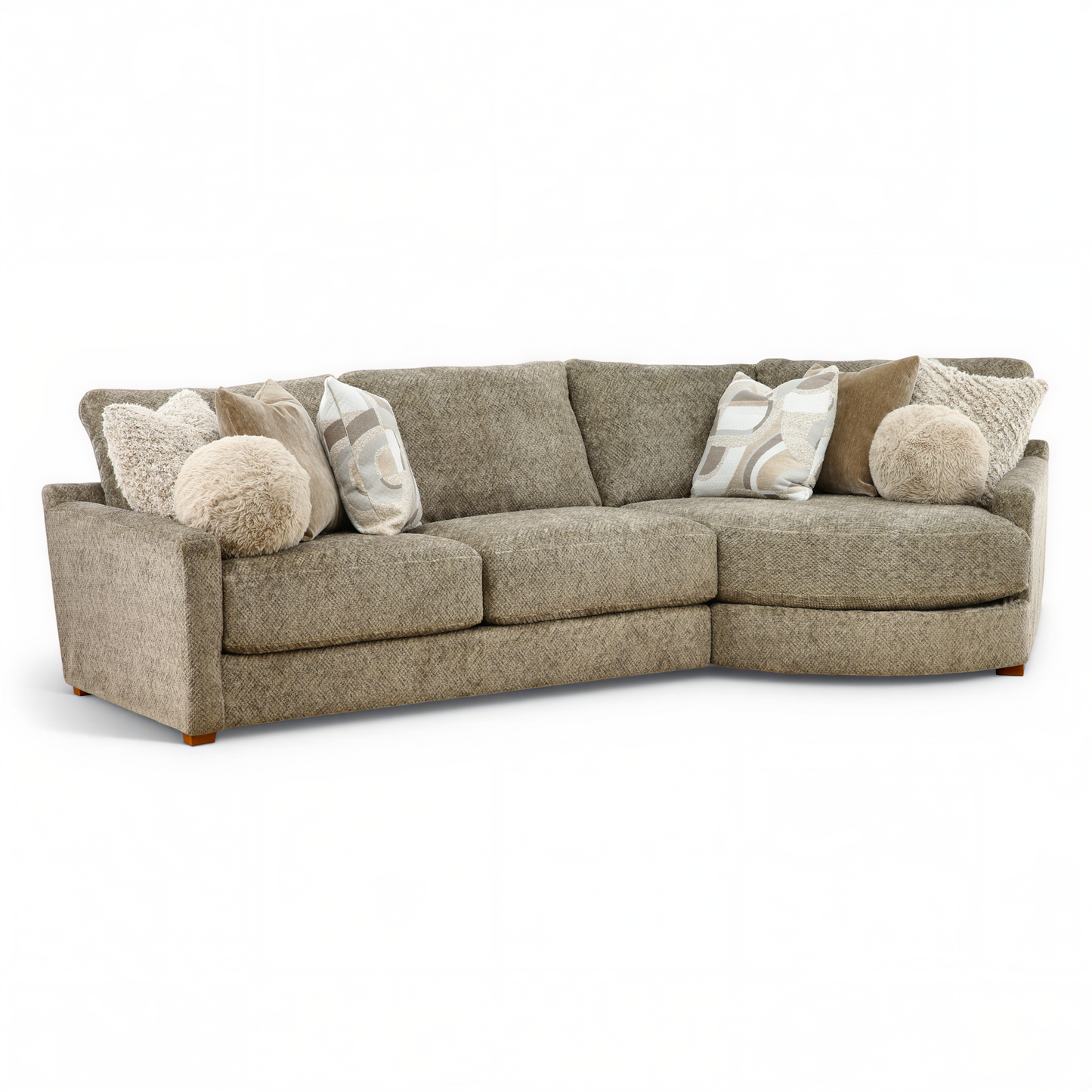 Warner 3-Piece Left-Facing Sofa Sectional